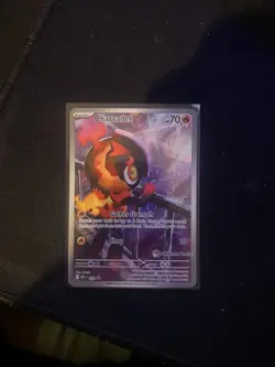Pokemon TCG Charcadet Phantasmal Flames 022 Pokemon Center Stamped Promo - Image 1
