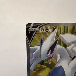Pokemon Lugia V 185/195 Silver Tempest Ultra Rare Full Art Holo 220 HP - Image 5