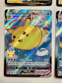 Pokemon Celebrations Pikachu Lot 5 Cards Full Art 25th - Image 2