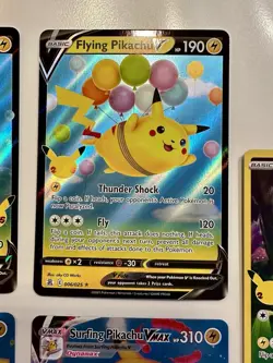 Pokemon Celebrations Pikachu Lot 5 Cards Full Art 25th - Image 5