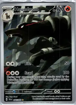 Houndoom 066/064 SV: Shrouded Fable - Pokemon Card - NM - Image 1