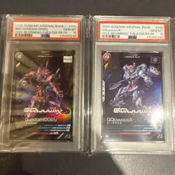 Gundam Arsenal Base Red Gundam 0085 GQuuuuX PSA10 Trading Card Set 2025 - Image 1