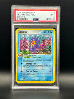 2005 Pokemon EX Deoxys STARMIE #-Reverse Holo Stamped- PSA Mint 9 - Image 1