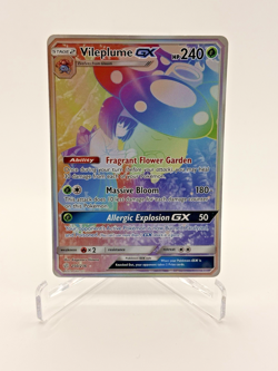 Pokemon Vileplume GX 250/236 Rainbow Rare Full Art Holo SM-Cosmic Eclipse Eng - Image 1