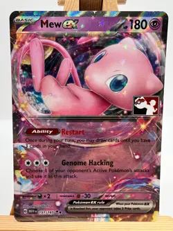 Pokemon TCG - S&V 151 - 151/165 Mew ex - Prize Pack Series 5 Play Stamped - NM/M - Image 1