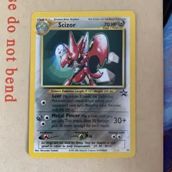 Scizor 33 Pokemon WOTC Black Star Promo - Near Mint NM (fast dispatch) - Image 2