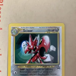 Scizor 33 Pokemon WOTC Black Star Promo - Near Mint NM (fast dispatch) - Image 3