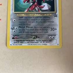 Scizor 33 Pokemon WOTC Black Star Promo - Near Mint NM (fast dispatch) - Image 4