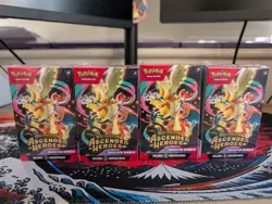 4x Pokemon Ascended Heroes Booster Bundle Mega Evolution Sealed - Image 1