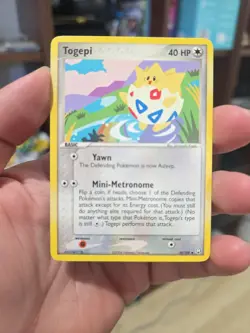 Togepi 50/109 Ex Team Rocket Returns Pokemon TCG EXC-NM - Image 1