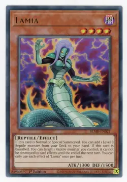 Yugioh Lamia BLMR-EN021 Ultra Rare 1st NM x3 Play Set - Image 1