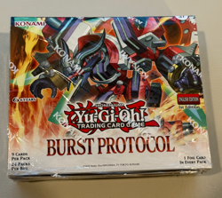 Konami Yu-Gi-Oh TCG 1st Edition Burst Protocol Booster Box Factory Sealed - Image 1