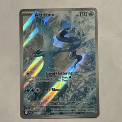 Pokemon Articuno Full Art Illustration Rare Holo SV09: Journey Together 161/159 - Image 1