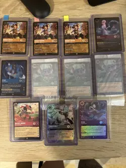 Disney Lorcana TCG the First Chapter Cards And Others - Image 1
