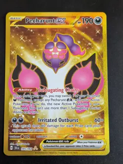 Pecharunt ex Hyper Rare Gold 095/064 - Pokemon TCG Shrouded Fable - MINT / NM - Image 1