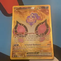 Pokemon TCG Pecharunt EX Shrouded Fable Hyper Rare Gold 095/064 - Mint - Image 1