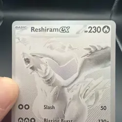 Pokemon TCG Reshiram EX White Flare Holo Card 173/086 SV - Image 5