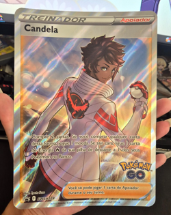 Pokemon TCG Candela Jumbo card, Tyranitar promo staff, Eevee ex promo card combo - Image 1
