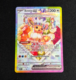 Pokemon TCG Candela Jumbo card, Tyranitar promo staff, Eevee ex promo card combo - Image 4