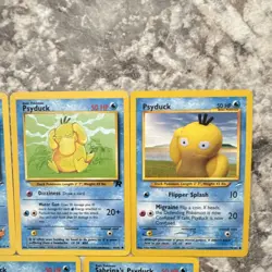Pokemon TCG 5 Card Lot - Misty's Psyduck, Sabrina's Psyduck - Gym/Neo 1st - Image 3