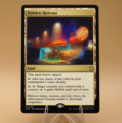 Hidden Hideout | 43 | Regular | Rare | TMNT Commander | MTG - Image 1