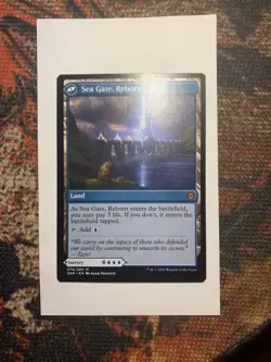 MTG Sea Gate Restoration Zendikar Rising Near Mint Free Shipping - Image 2