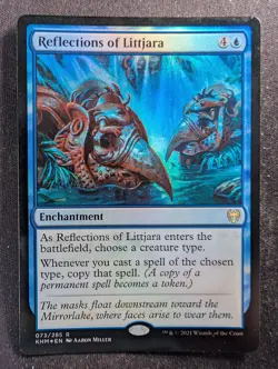Reflections of Littjara - Foil - Kaldheim (MTG) - Image 1
