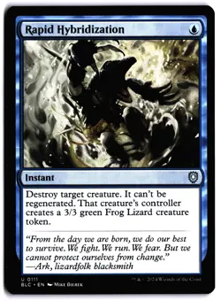 Rapid Hybridization NM BLC Commander: Bloomburrow MTG - Image 1