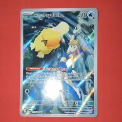 Pokemon Misty's Psyduck 193/182 Full Art Illustration Rare Holo Destined Rivals - Image 2