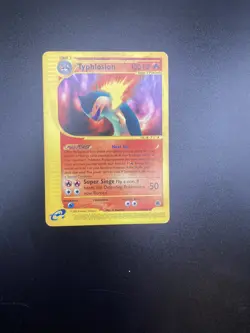 Typhlosion 65/165 Pokemon TCG Expedition RARE - Image 1