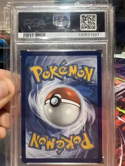 GIOVANNI'S CHARISMA #204 SPECIAL ILLUSTRATION RARE 2023 POKEMON MEW EN 151 PSA 8 - Image 2