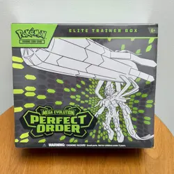 Pokemon TCG: Perfect Order ETB Elite Trainer Box Sealed In Hand - Image 1