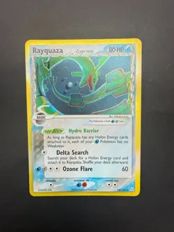 Pokemon Rayquaza 16/110 Holo Delta Species EX Holon Phantoms LP - Image 3