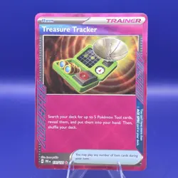 Treasure Tracker 131/131 ACE SPEC Rare Holo Pokemon Prismatic Evolutions NM - Image 1