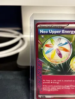 Neo Upper Energy 162/162 Pokemon Temporal Forces ACE SPEC RARE NM - Image 3