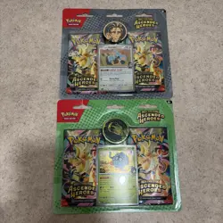 2026 Pokemon-Ascended Heroes-Blister Packs - Larry’s Kamala & Erika’s Tangela - Image 1