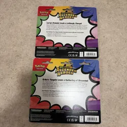 2026 Pokemon-Ascended Heroes-Blister Packs - Larry’s Kamala & Erika’s Tangela - Image 4