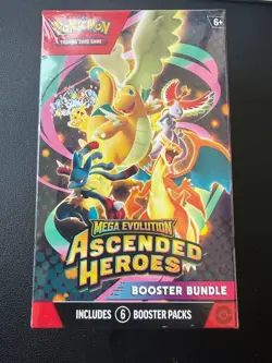 Pokemon Mega Evolution Ascended Heroes Booster Bundle - Brand New Sealed - Image 1