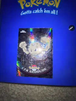 2000 Pokemon Topps Chrome Geodude SPECTRA! - Image 1