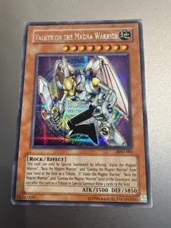 Yu-Gi-Oh Valkyrion the Magna Warrior SDD-001 Secret Rare - Image 1
