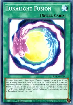Lunalight Fusion LDS2-EN130 Yu-Gi-Oh! 1st Edition Light Play - Image 1