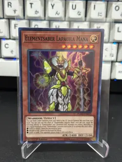 Yu-Gi-Oh! - Elementsaber Lapauila Mana - (FLOD-EN025) - Super Rare - Image 1