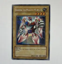Konami Gamma the Magnet Warrior DOR-003 Duelist of the Roses Holo Secret Rare E… - Image 1