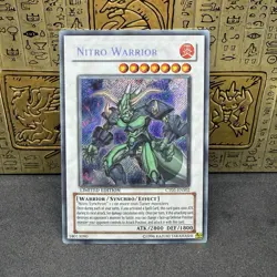 Yugioh Nitro Warrior CT05-ENS02 Secret Rare Limited Edition NM - Image 1