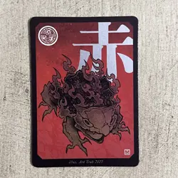Pokai Gaku - Fire Bulbasaur - Holo - Art Yeuh - Promo - Custom - Image 1