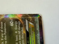 Pokemon Card Rayquaza EX 85/124 Dragons Exalted Ultra Rare Heavy Play - Image 3