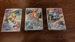 Pokemon TCG First Partner Illustration Collection Series 1 Gen 4 Sinnoh Starters - Image 1