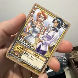 NAMI & NICO ROBIN PA-T06 One Piece Pirates Card Game 2004 Japanese Bandai - Image 1