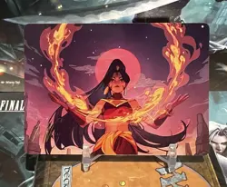 MTG | Firebending Student Art Card (Gold-Stamped Signature) [ASTLA] - Image 1