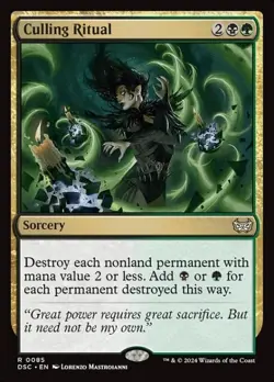 MTG - CULLING RITUAL - Duskmourn Commander (R) - Image 1